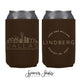 Neoprene Wedding Can Cooler #286 - City Skyline