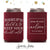 Can Cooler & Frosted Cup Package #169 - To Have and To Hold - Custom - Wedding Favor Package, Wedding Favors, Wedding Cups, Party Cups