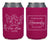 Happily Fur-Ever After - Neoprene Wedding Can Cooler #246N - Custom Pet Illustration - Wedding Favors, Party Favors, Beer