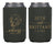 Cheers - Neoprene Wedding Can Cooler #241N - Custom Pet Illustration - Wedding Favors, Wedding Gifts, Beer, Party Favors