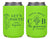 We Wish Our Dog Was Here - Neoprene Wedding Can Cooler #239N - Custom Pet Illustration - Wedding Favors, Wedding Favors, Beer, Party Favors