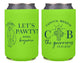 Neoprene Wedding Can Cooler #239 - We Wish Our Dog Was Here