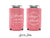 Regular & Slim Can Cooler Wedding Package #238RS - Custom Pet Illustration - Drinks on Me - Wedding Favor Package, Wedding Favors