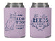 Wedding Can Cooler #279R - Custom Pet Illustration