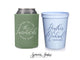 Wedding Can Cooler & Stadium Cup Pack #264 - Wedding Favor Combo Pack, Beer Cups, Stadium Cups, Wedding Favors, Hugger