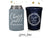 Wedding Can Cooler & Stadium Cup Package #124 - Monogram Wreath - Custom - Wedding Drink Favor Combo Pack, Beer Huggers, Stadium Cup Favors