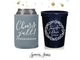 Wedding Can Cooler & Stadium Cup Package #124 - Monogram Wreath