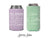 The Groom The Bride - Wedding Regular & Slim Can Cooler Package #160RS - Custom - Wedding Favor Package, Wedding Favors, Party Favors