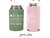 Wedding Regular & Slim Can Cooler Package #146RS - To Love Laughter - Custom - Party Favors, Wedding Favor, Can Holder, Skinny Can Cooler