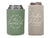 Wedding Regular & Slim Can Cooler Package #264RS - Monogram - Custom - Wedding Favor Package, Wedding Favor, Can Holder