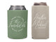Wedding Regular & Slim Can Cooler Package #264RS - Monogram