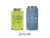 Regular & Slim Can Cooler Wedding Package #239RS - Custom Pet Illustration - Let's Pawty - Wedding Favor Package, Wedding Favors