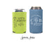 Regular & Slim Can Cooler Wedding Package #239RS -  Custom Pet Illustration