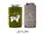 Wedding Regular & Slim Can Cooler Package #23FRS - Full Color - I Do Too - Dog Can Coolers, Pet Can Holders, Cat Coolers, Wedding Favors