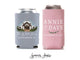 Wedding Regular & Slim Can Cooler Package #4FRS - Full Color