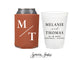Can Cooler & Frosted Cup Package #262 - Monogram