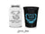 Wedding Can Coolers & Stadium Cups Package #237 - Custom Pet Illustration - Wedding Favors, Wedding Cups, Dog Drawing, Personalized