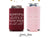 Wedding Regular & Slim Can Cooler Package #169RS - To Have and To Hold - Custom - Wedding Favor Package, Wedding Favor, Can Holder, Favors