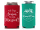 Wedding Regular & Slim Can Cooler Package #184RS - Tis The Season