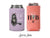 Wedding Regular & Slim Can Cooler Package #2FRS - Full Color - I Do Too - Pet Can Coolers, Wedding Favors, Beer Huggers, Can Holder, Favor