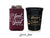Wedding Can Cooler & Stadium Cup Pack #257 - Wedding Favor Combo Pack, Beer Cups, Stadium Cups, Wedding Favors, Hugger