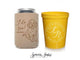 Wedding Can Coolers & Stadium Cups Package #234 - Custom Pet Illustration