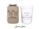 Wedding Can Coolers & Stadium Cups Package #241 - Custom Pet Illustration