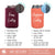 Neoprene Wedding Can Cooler #283N - Wedding Timeline - Custom - Wedding Favors, Guests, Wedding Favor, Beer Holder, Party Favors
