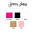Foiled Party Snack Bag #8 - Initial Monogram - Snack Bags, Party Bags, Wedding Favors, Party Favors, Custom Paper Bags, Treat Bags