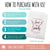 Foiled Party Snack Bag #8 - Initial Monogram - Snack Bags, Party Bags, Wedding Favors, Party Favors, Custom Paper Bags, Treat Bags