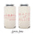 City Skyline - Slim 12oz Wedding Can Cooler #287S - Wedding Favors, Beverage Insulators, Beer Huggers, Wedding Favor, Beer Holder