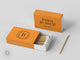Foiled Wedding Matchboxes #51 - Holiday Matches, Halloween Party, Matchbox, Wedding Match Favors, Match Boxes, Candle Matches