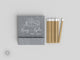 Foiled Wedding Matchbooks #35 - Custom Venue Illustration