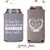 Wedding Regular & Slim Can Cooler Package #105RS - To Have and To Hold