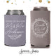 Regular & Slim Can Cooler Wedding Package #171RS - Cheers to The New Mr and Mrs