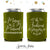 Regular & Slim Can Cooler Wedding Package #179RS - Merry and Married