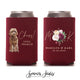Wedding Can Cooler #16FR - Full Color - Cheers