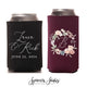 Wedding Regular & Slim Can Cooler Package #12FRS - Full Color - Cheers to The Mr and Mrs