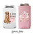 Wedding Regular & Slim Can Cooler Package #5FRS - Full Color - Pawty Time