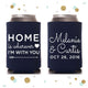 Home is Wherever - Wedding Can Cooler #61R