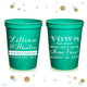 Vows Are Done - Wedding Stadium Cups #60