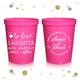 Love and Laughter and Happily Ever After - Wedding Stadium Cups #89