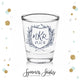 Monogram Crest - Shot Glass #19C