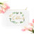 Floral Cosmetic Bag #4 - Personalized Cosmetic Bag, Floral Makeup Bag, Bridesmaids Gift, Bridal Party Gift, Bridesmaid Cosmetic Makeup Bag