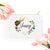 Floral Cosmetic Bag #9 - Personalized Cosmetic Bag, Floral Makeup Bag, Bridesmaids Gift, Bridal Party Gift, Bridesmaid Cosmetic Makeup Bag