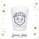 Crest - Frosted Shot Glass #15F