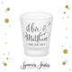 Modern Calligraphy - Frosted Shot Glass #32F