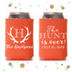 The Hunt is Over - Wedding Can Cooler #111R