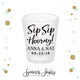 Sip Sip Hooray - Frosted Shot Glass #44F