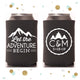 Let The Adventure Begin - Wedding Can Cooler #119R